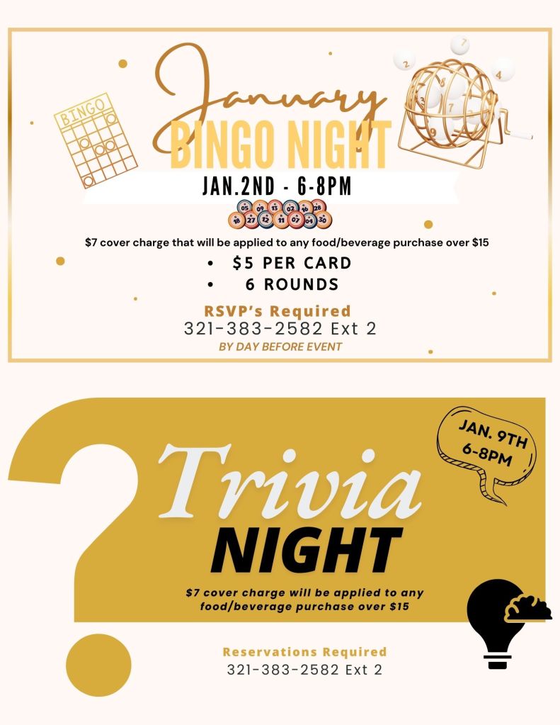 Bingo and Trivia Night's